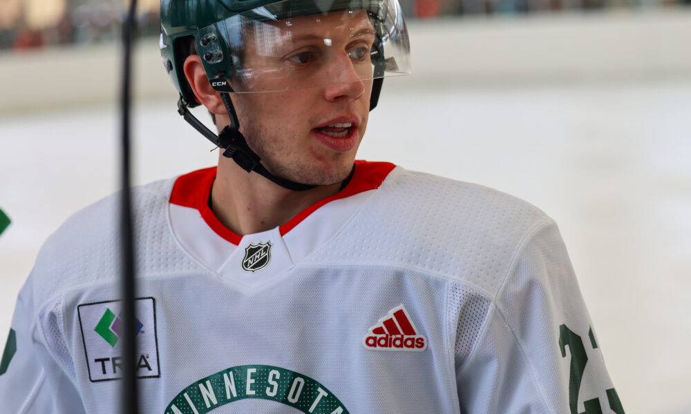 NHL: Dream start for Marco Rossi & the Minnesota Wild!