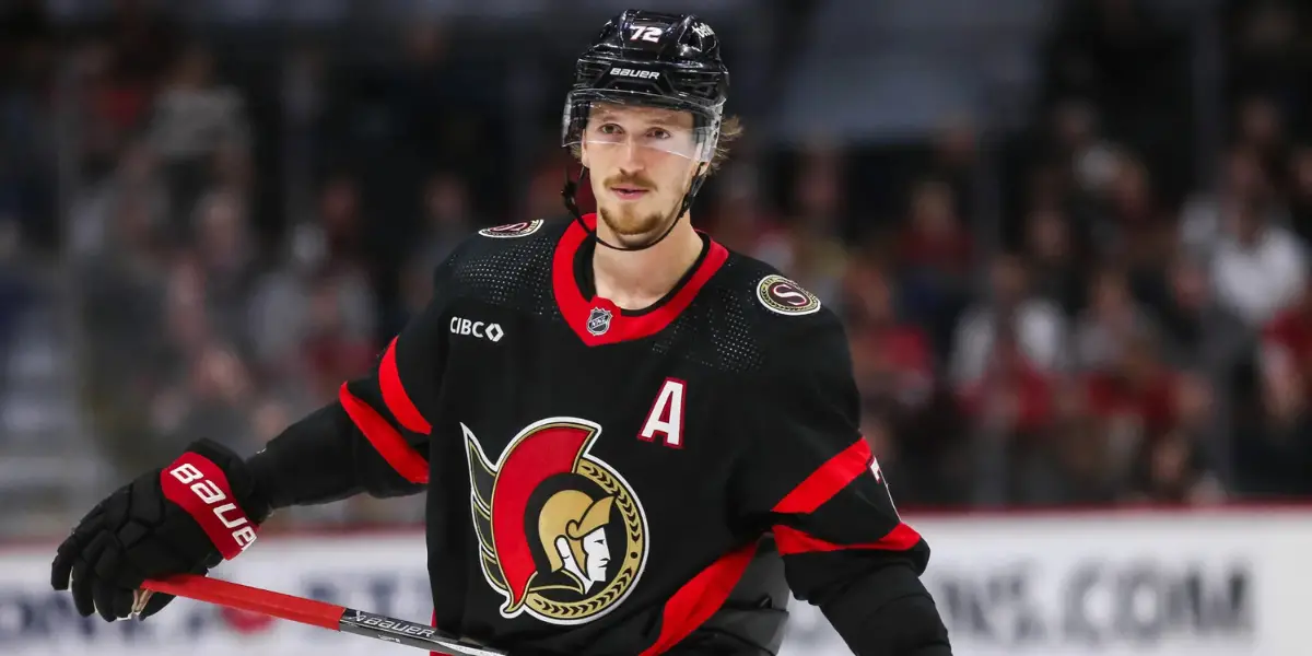 Thomas Chabot 'A' skating for the Ottawa Senators