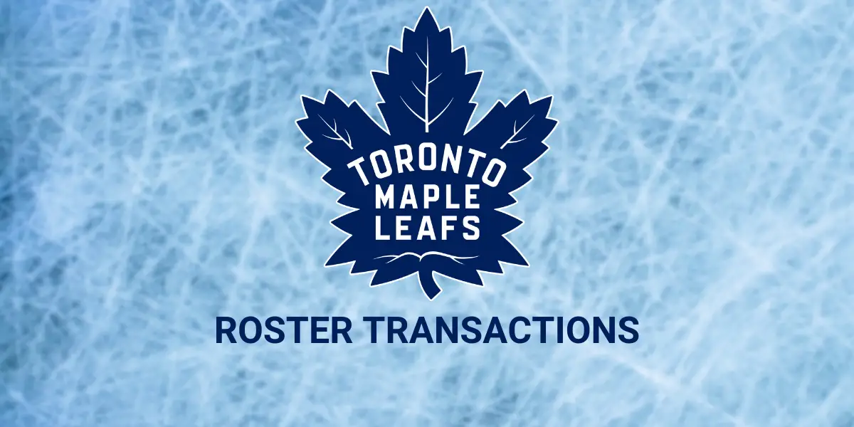 Toronto Maple Leafs Place Two on Waivers