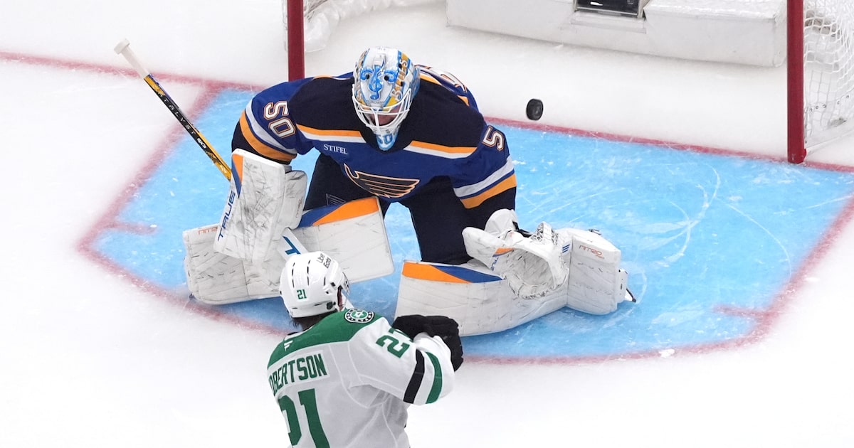 St. Louis Blues’ Jordan Binnington stymies Stars as Dallas suffers second straight loss