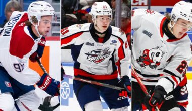 Mathis Preston, Ethan Beltchez highlight Button’s Team CHL for prospect challenge