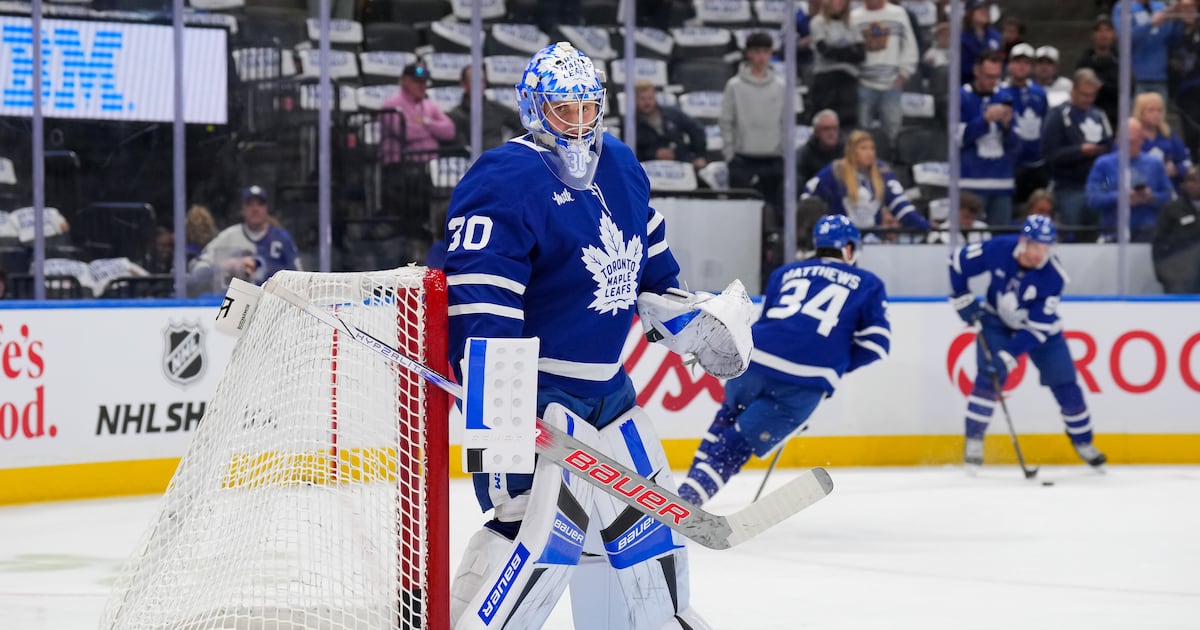 Cayden Primeau ready to make Maple Leafs debut against Predators