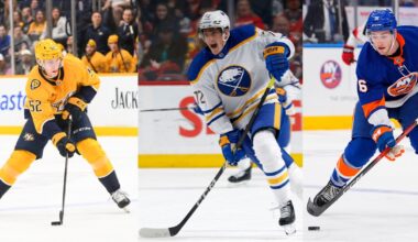 Three former UConn players make NHL season opening rosters