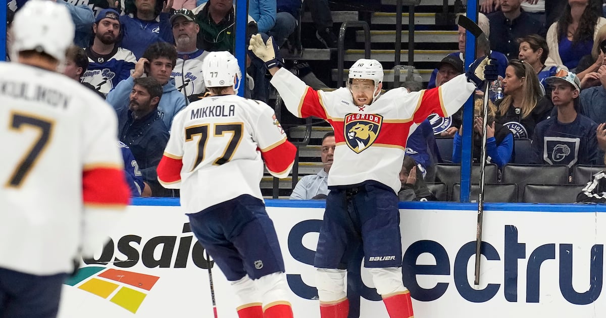 Florida Panthers’ A.J. Greer fined maximum allowable amount for roughing Tampa Bay Lightning’s Brandon Hagel