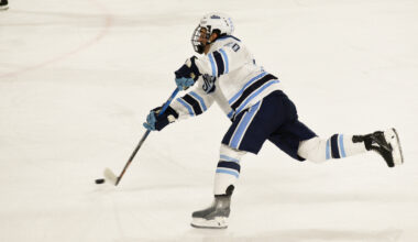 Josh Nadeau’s 2-goal game leads UMaine hockey past Holy Cross