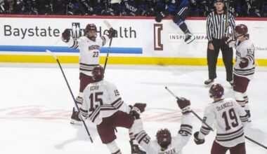UMass hockey edges Bentley in overtime thriller