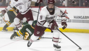 No. 15 UMass hockey team sweeps Northern Michigan
