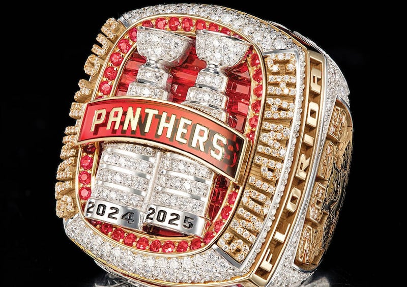 Florida Panthers 2025 Stanley Cup championship ring