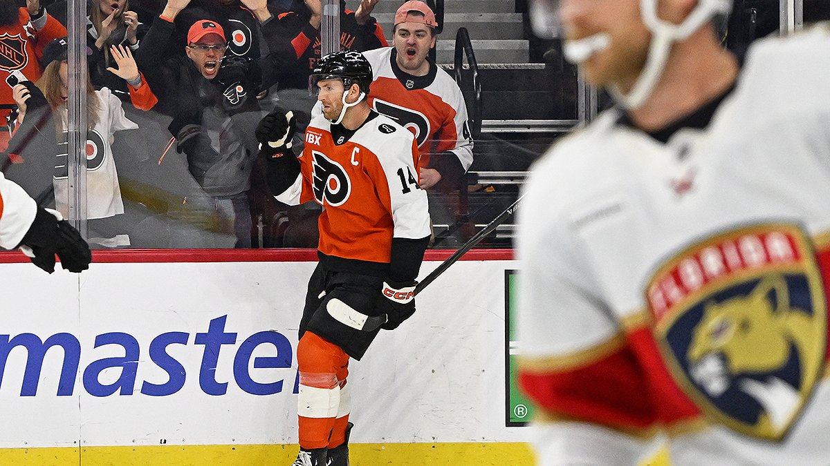 Sean Couturier leads Flyers’ charge in home-opening win over Panthers – NBC Sports Philadelphia