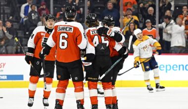 Trevor Zegras keeps humming as Flyers beat Predators for third straight win – NBC Sports Philadelphia