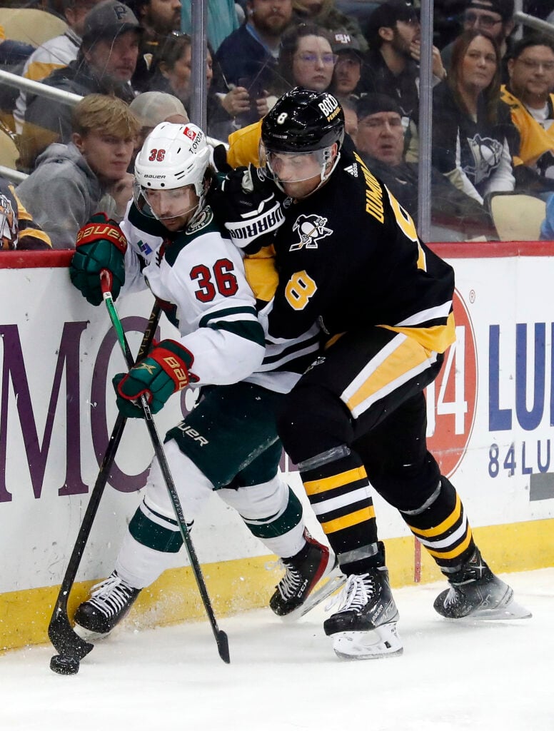 Oct 30th Pittsburgh Penguins at Minnesota Wild