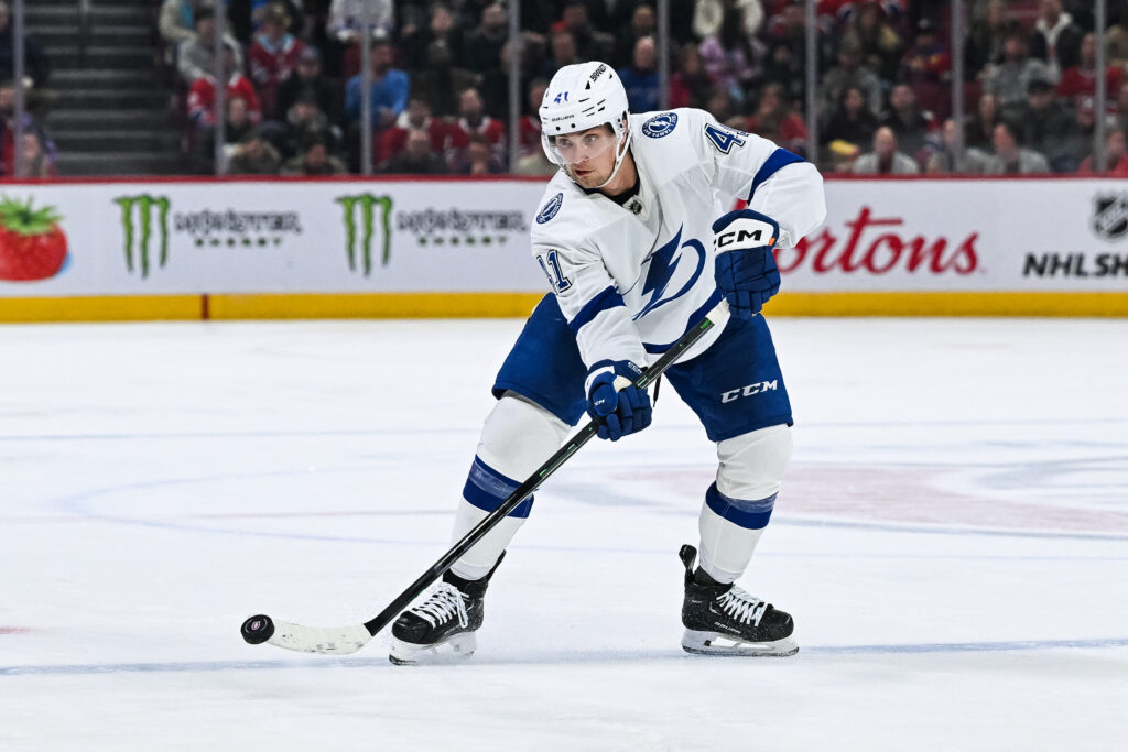 Lightning Place Mitchell Chaffee On Waivers