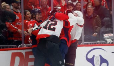 Canadian and American National Capitals Battle on Saturday Night