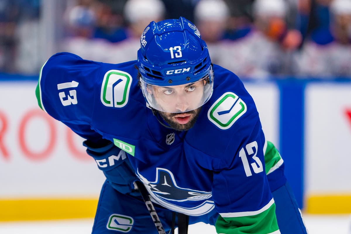 Arshdeep Bains leads the Canucks in xGF% in loss to Blues