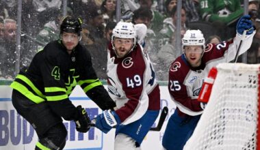 2 Injured Avalanche Skaters Nearing a Return