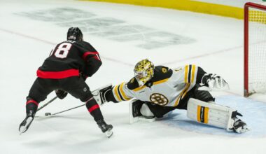 Boston Bruins vs Ottawa Senators