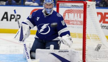 The Lightning aren’t doing a good enough job of protecting Andrei Vasilevskiy