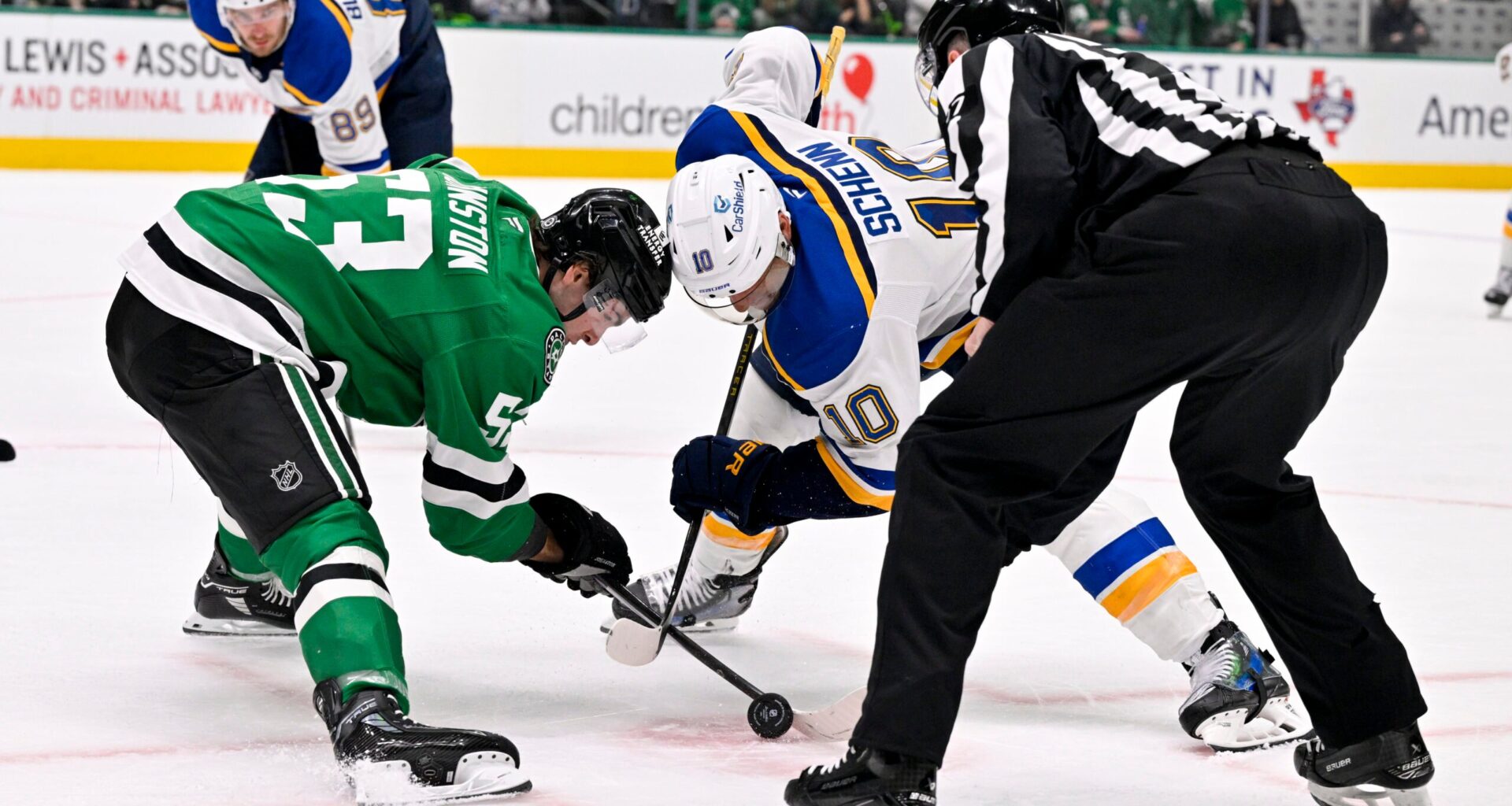 Central Division Saturday Clash Between Blues and Stars