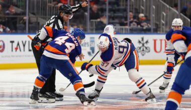 Oct. 16 New York Islanders Vs Edmonton Oilers