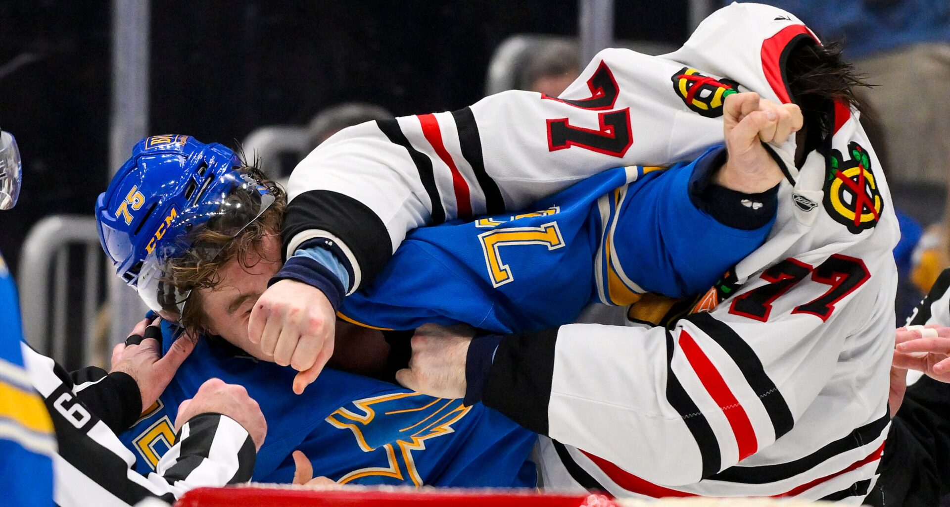 Oct. 15 St. Louis Blues Vs. Chicago Blackhawks