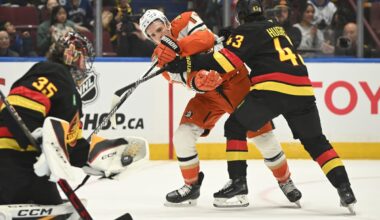 Canucks jump to early lead over Ducks and don’t look back in 6-2 win