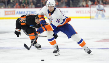 Islanders' Pierre Engvall Unlikely To Play This Season