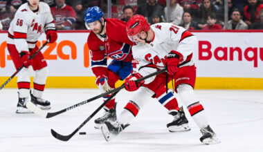 Hurricanes Recall Bradly Nadeau