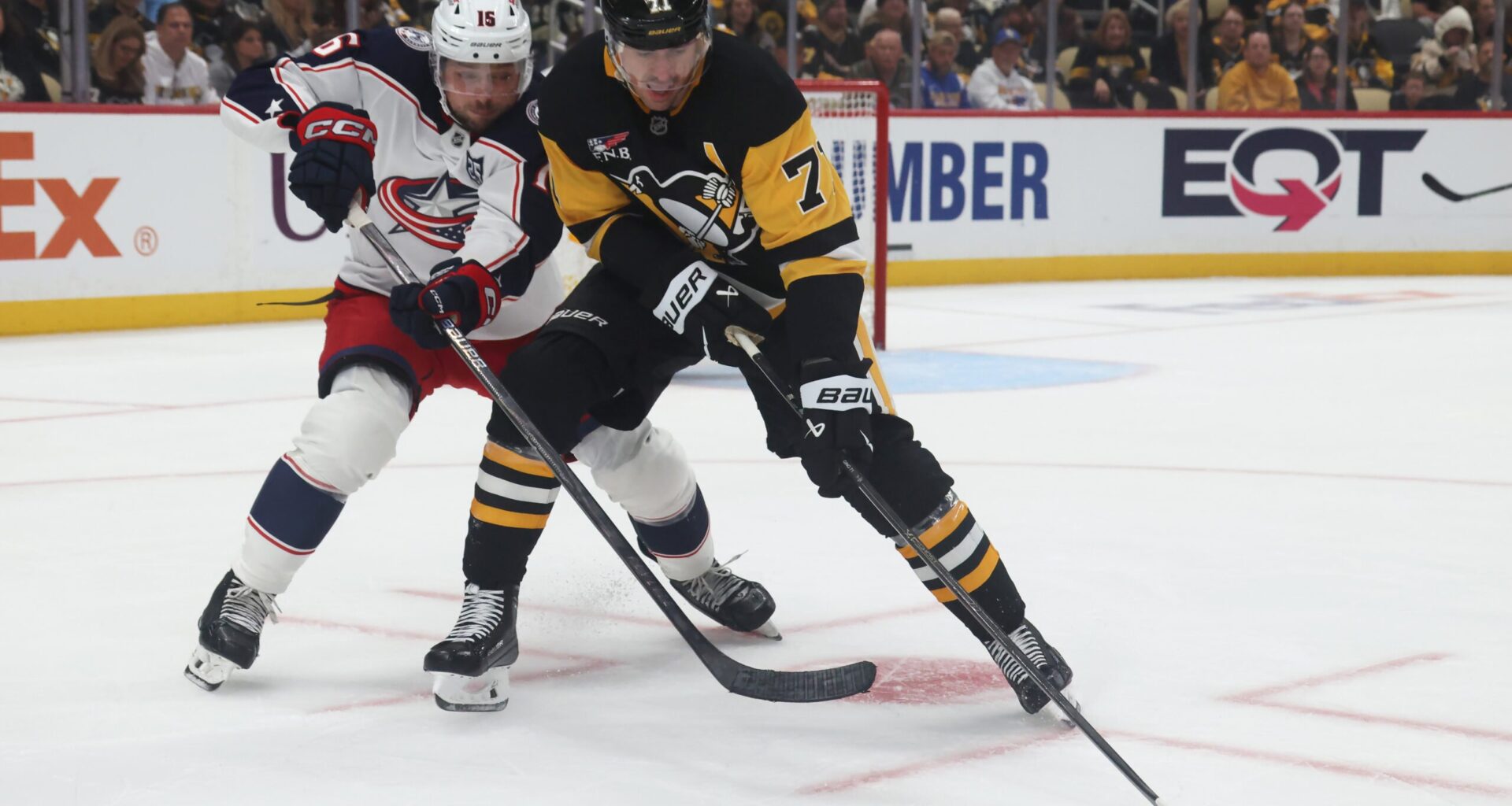 Oct 25th Blue Jackets at Penguins