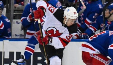 Devils’ Evgenii Dadonov to miss next two games with fractured hand
