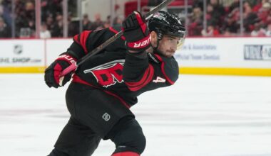 Hurricanes’ Shayne Gostisbehere leaves first game back from injury