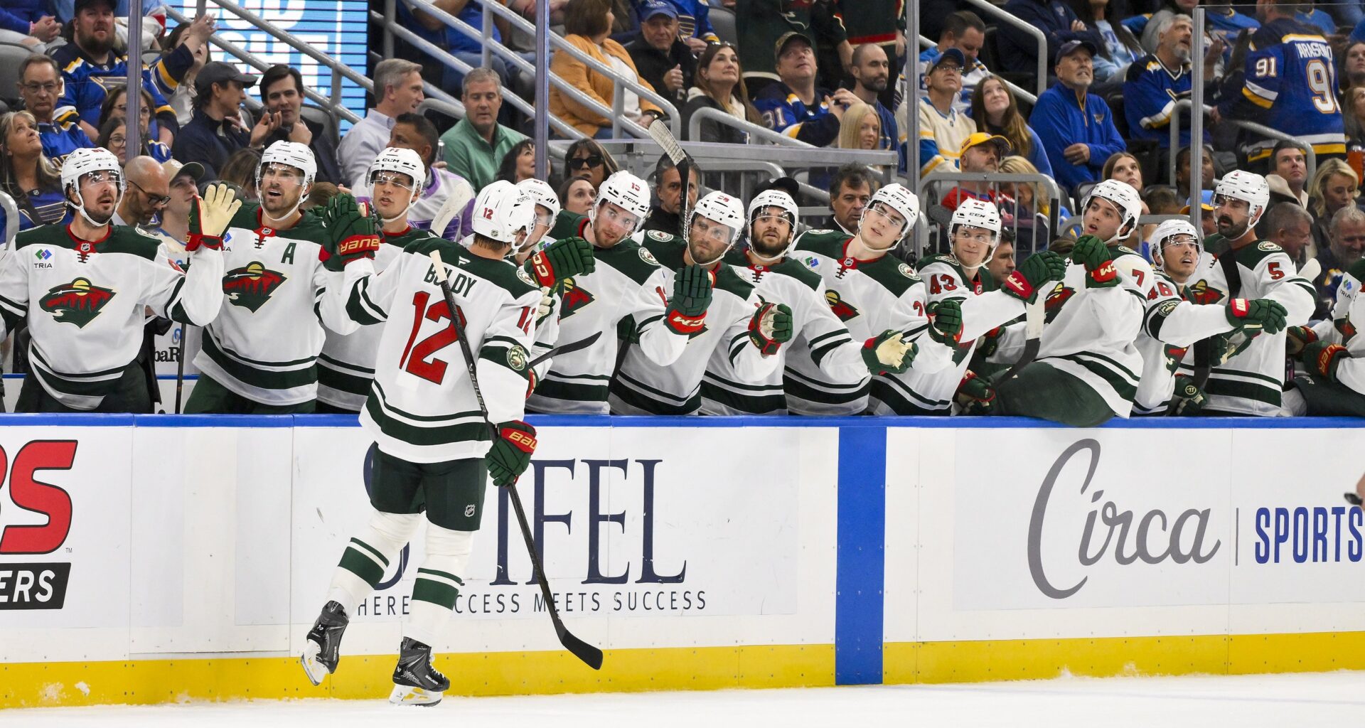 This Is What Matt Boldy Taking 'The Leap' Looks Like - Minnesota Wild