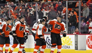 Flyers thoughts: Tyson Foerster, Noah Cates, Bobby Brink never missed a beat, remain their best line