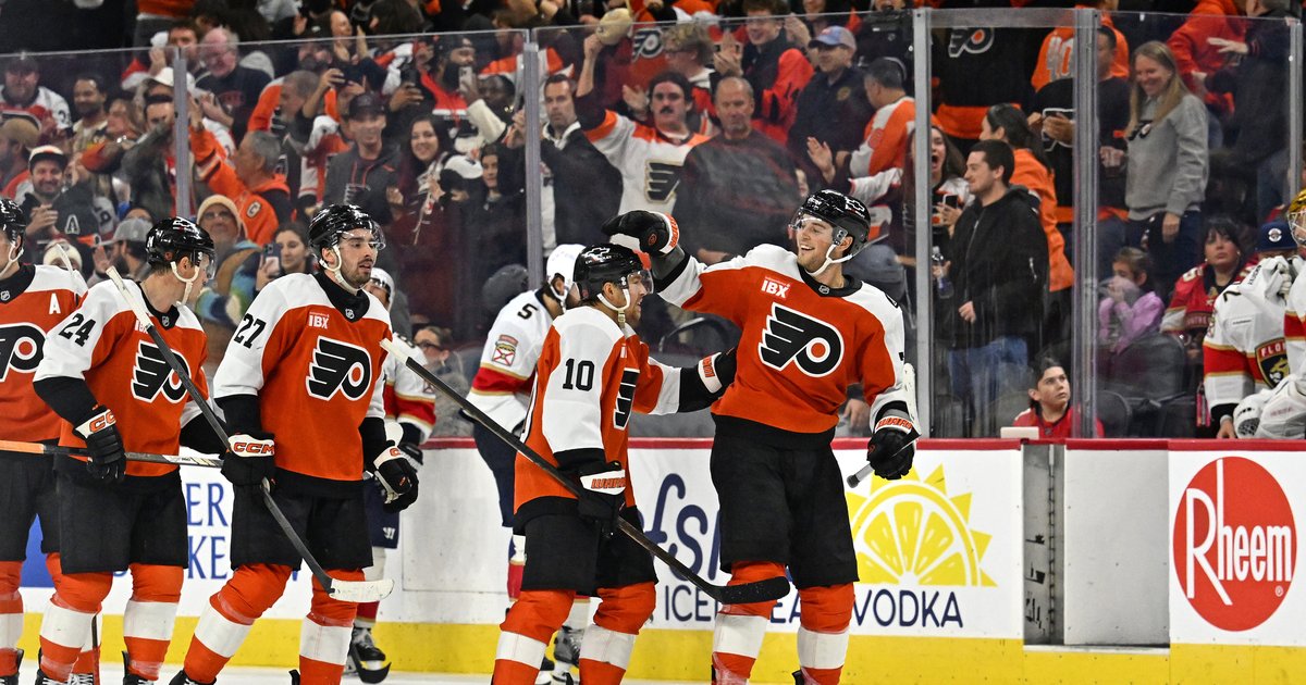 Flyers thoughts: Tyson Foerster, Noah Cates, Bobby Brink never missed a beat, remain their best line