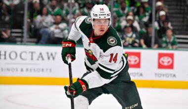 Will Less Strain Mean More Productivity For Joel Eriksson Ek? - Minnesota Wild