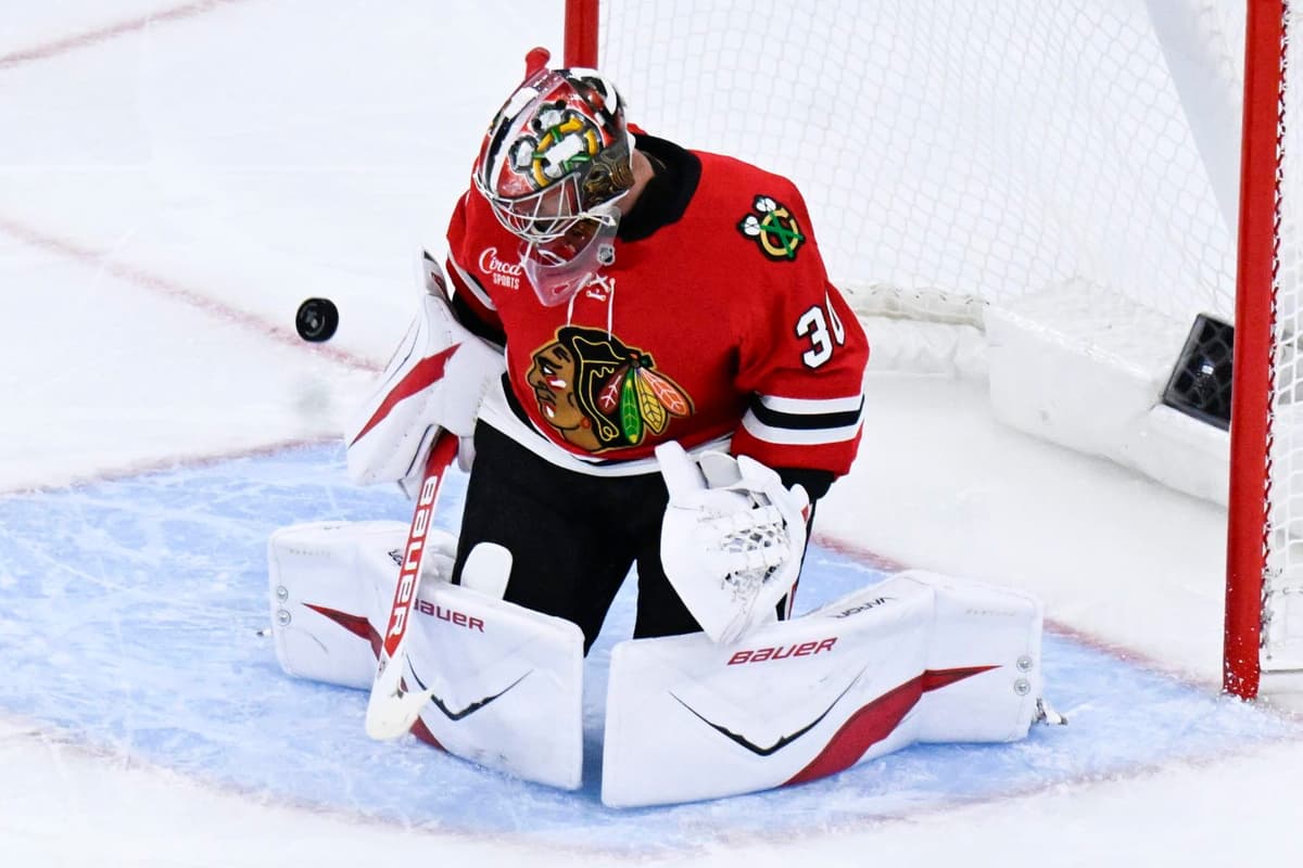 Blackhawks’ Spencer Knight was once a top NHL prospect – now, he’s living up to expectations