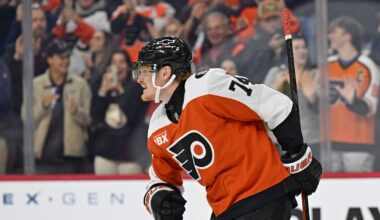 Flyers thoughts: Owen Tippett turns it on with two goals vs. Kraken, keeps scoring streak going