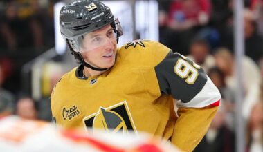 Mitch Marner is starting off strong with Golden Knights