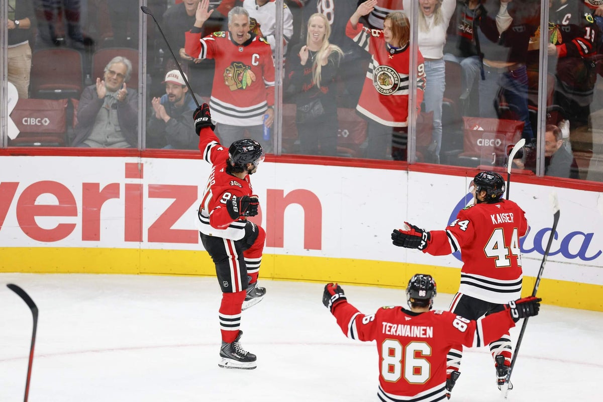 Blackhawks’ Frank Nazar, Spencer Knight proving to be worth every cent