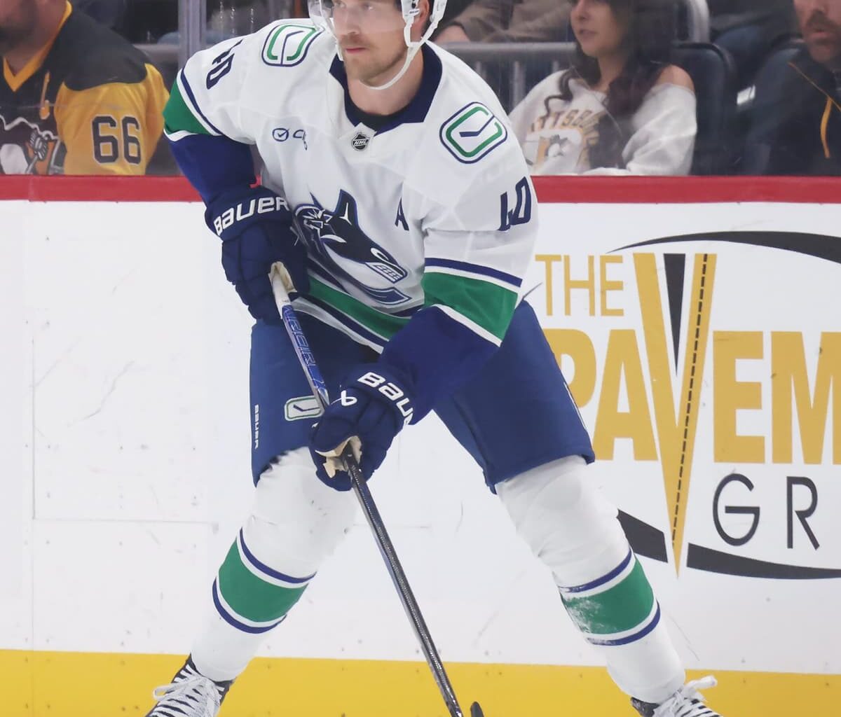 Canucks coach Adam Foote explains why Elias Pettersson’s 5-on-5 ice time has been limited