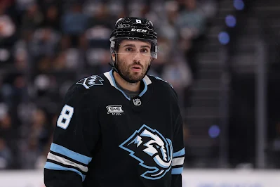 Nick Schmaltz, Utah Mammoth forward Nick Schmaltz, Utah Mammoth forward