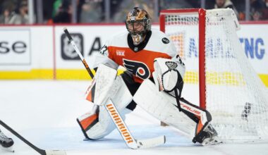 Flyers’ Samuel Ersson out day-to-day