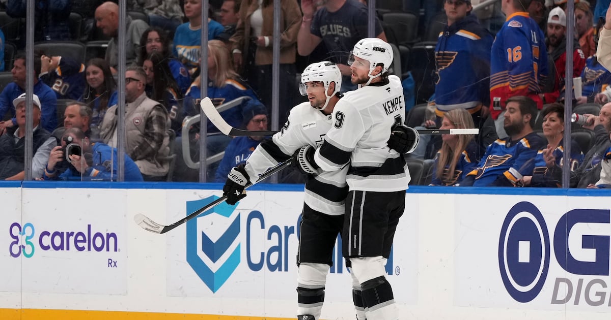 Laferriere, Kuemper lead Kings to 2-1 overtime win – Annenberg Media