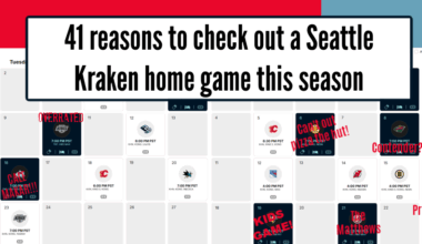 41 reasons to catch a Kraken home game