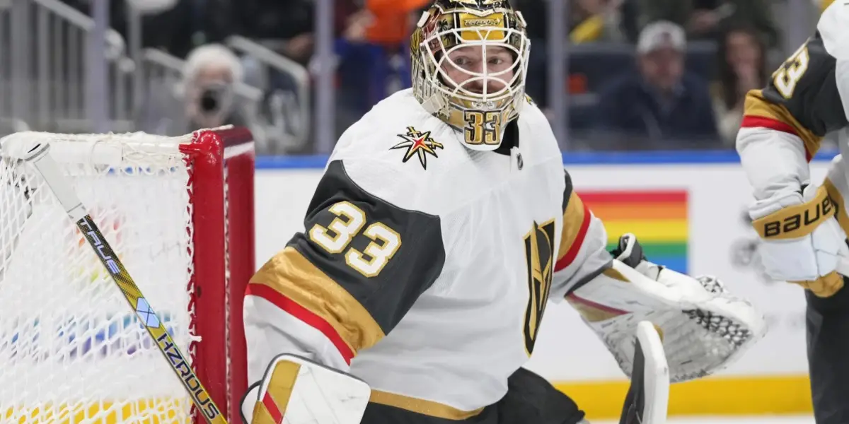 Adin Hill Leaves Game Against Calgary Flames