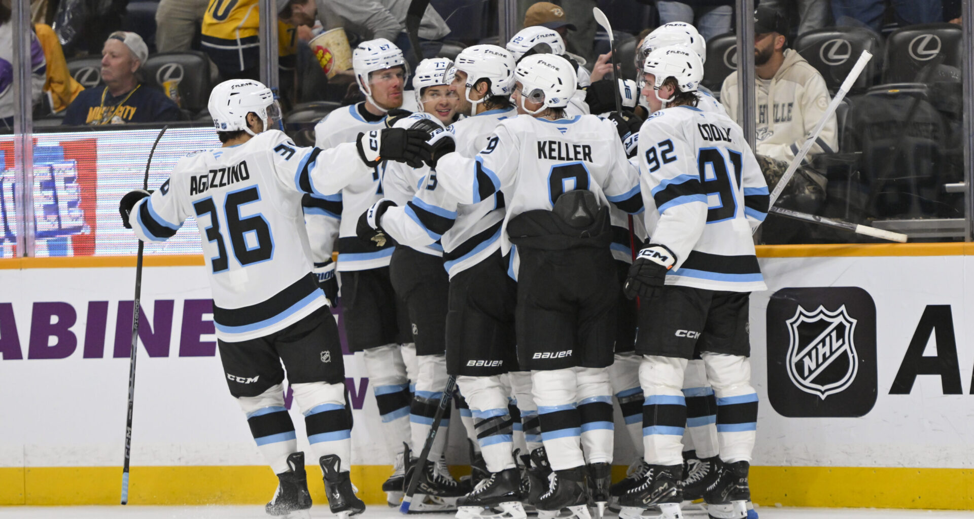 Utah Mammoth Defeat the Nashville Predators in Overtime - The Hockey Writers - Utah Mammoth