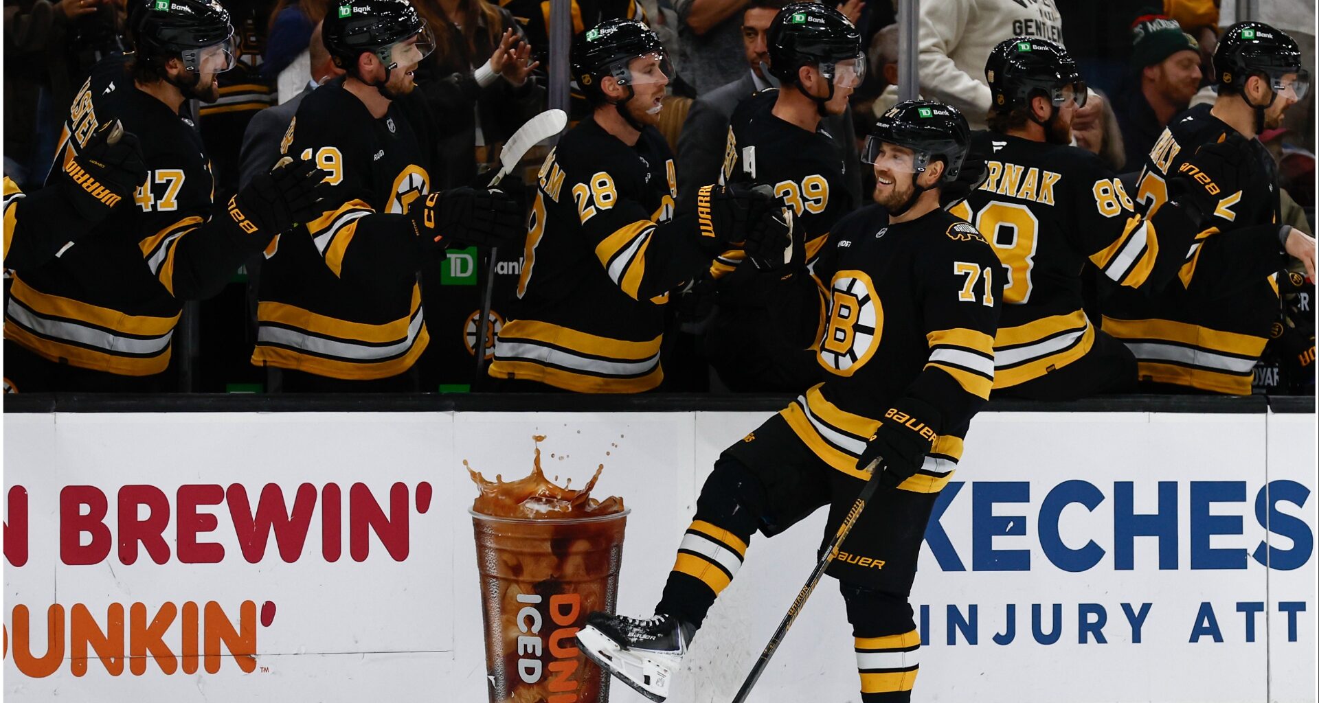 Viktor Arvidsson Has One-Word Comment On First Goal For Bruins