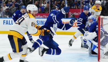 Maple Leafs rookie Easton Cowan holding up just fine despite 'cheap' hits