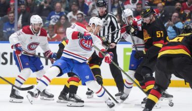 Canadiens come back for 4-3 win over Canucks