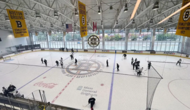 Warrior Ice Arena of the Boston Bruins practice facility