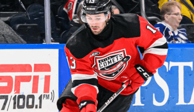 Checking In with Comets’ Forward, Jack Malone